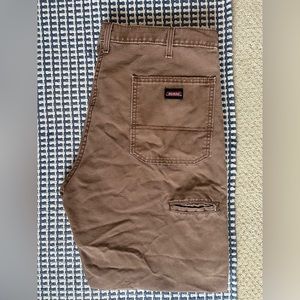 Vintage Chocolate Color Dickies Pants Relaxed Fit Style